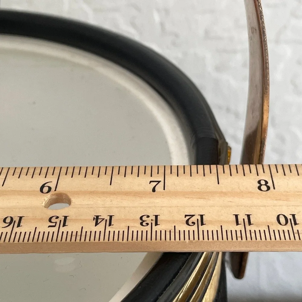 Vintage Barware Ice Bucket Gold Black MCM Bar Cart Lid Handle‎ Party Taiwan